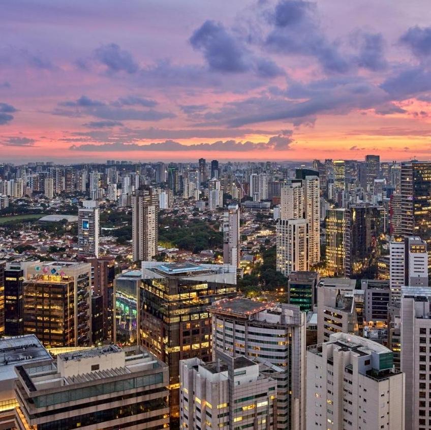 Brazil skyline