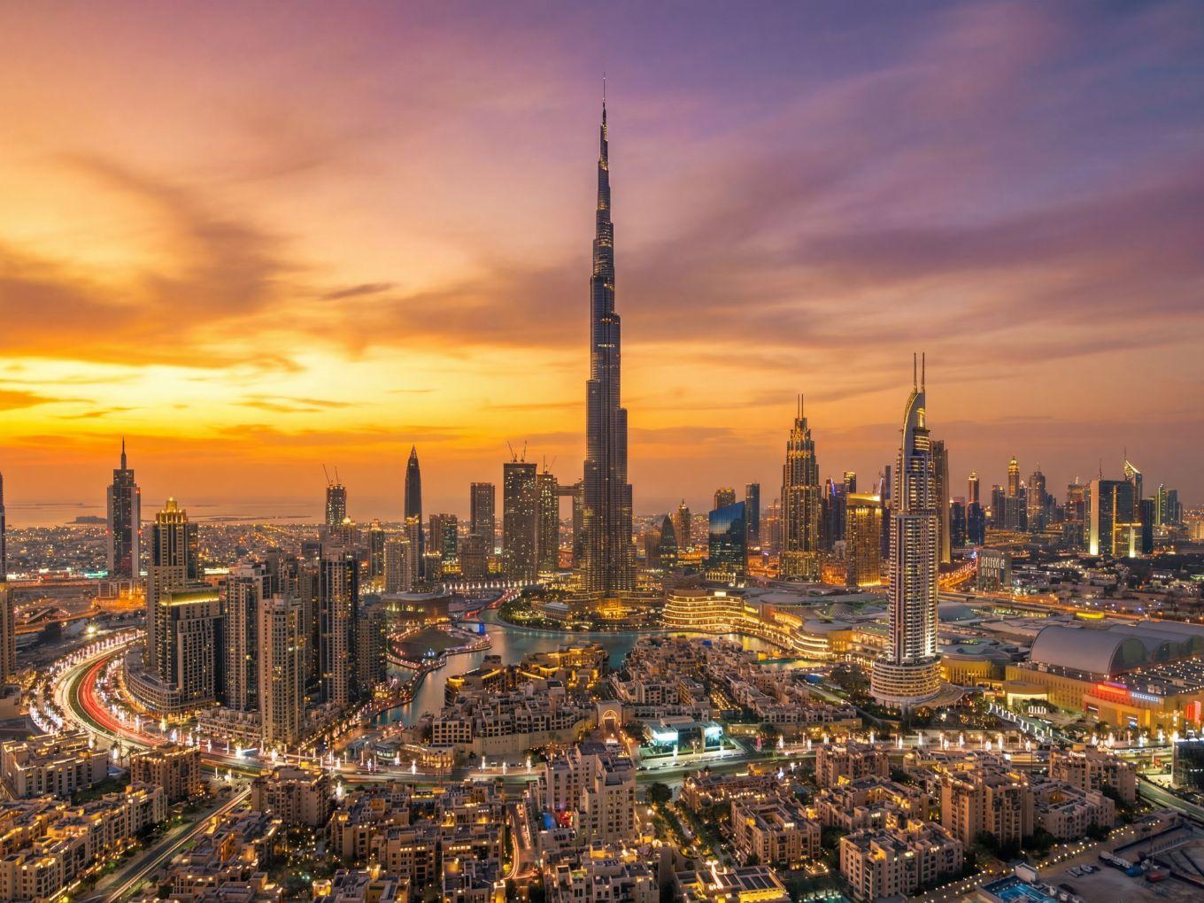United Arab Emirates skyline